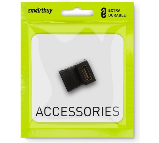 Адаптер Smartbuy HDMI F-F угловой разъем A112