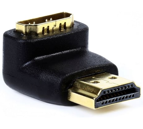 Адаптер Smartbuy HDMI M-F угловой разъем A111