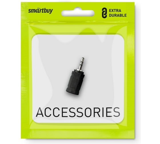 Адаптер переходник Smartbuy 3.5 мм (F)-2.5 мм (M) A215