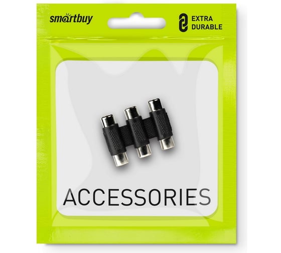 Бочонок удлинительный Smartbuy 3 RCA(F) -3 RCA(F) (бинокль) A200