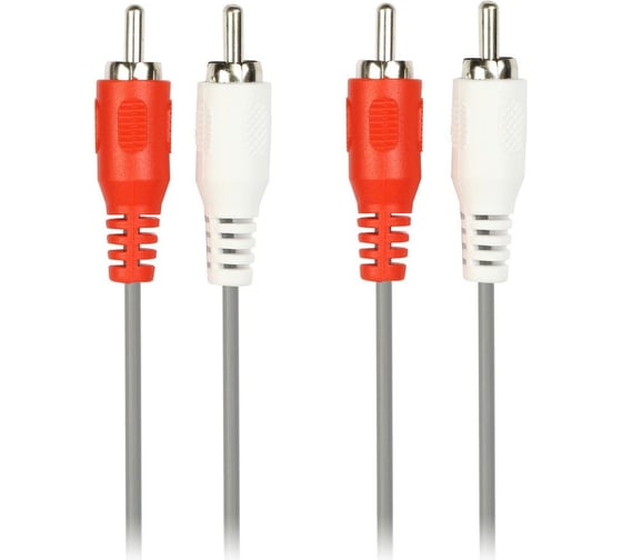 Кабель соединительный SMARTBUY 2xRCA (M) - 2xRCA (M), 1.8 м, в пакете KA-221-300