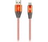 Дата-кабель SMARTBUY MicroUSB HEDGEHOG красный 2 А, 1 м iK-12HH red 1