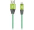 Дата-кабель SMARTBUY 8pin HEDGEHOG зеленый 2 А, 1 м iK-512HH green 1