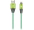 Дата-кабель SMARTBUY MicroUSB HEDGEHOG зеленый 2 А, 1 м iK-12HH green 1