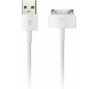 Дата-кабель SMARTBUY USB - 30-pin для Apple (iPhone 4/4S), длина 1 м iK-412