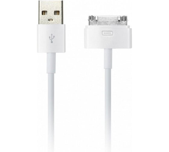 Дата-кабель SMARTBUY USB - 30-pin для Apple (iPhone 4/4S), длина 1 м iK-412