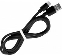 Дата-кабель SMARTBUY USB 2.0 Type-C to Type-C, fast charging, черный, 1 м iK-3112fc black