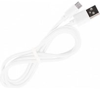 Дата-кабель SMARTBUY USB - micro USB цветные, длина 1 м, белый iK-12c white