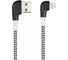 Дата-кабель SMARTBUY 8pin SOCKS L-TYPE Черный, 2 А, 1 м iK-512NSL black 1