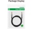 Кабель Ugreen AV183 3.5mm Male to Male 4-Pole Microphone Audio Cable, 3м, черный 20785_ 2