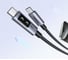Кабель Ugreen L509 UNO Type C 2.0 Male To Type C 2.0 Male Robot 5A Data Cable, 1м, черный/серый 35501_ 5