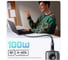 Кабель Ugreen L509 UNO Type C 2.0 Male To Type C 2.0 Male Robot 5A Data Cable, 1м, черный/серый 35501_ 7