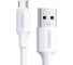 Кабель Ugreen US289 USB 2.0 A to Micro USB Cable Nickel Plating, 0.5м, белый 60140_ 1
