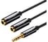 Кабель-сплиттер Ugreen AV134 3.5mm Stereo Audio Splitter Cable, черный 20816_ 1