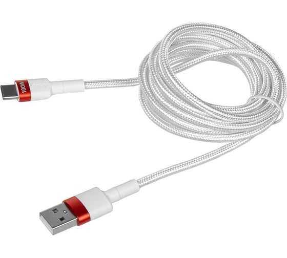 Дата-кабель Arnezi Usb A - Type C (2м, 6A, 100W) быстрая зарядка, в оплетке A0605038