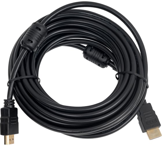 Кабель 5bites HDMI M- HDMI M V1.4B, ферритовые кольца, ETHERNET, 3D, 7.5м APC-014-075
