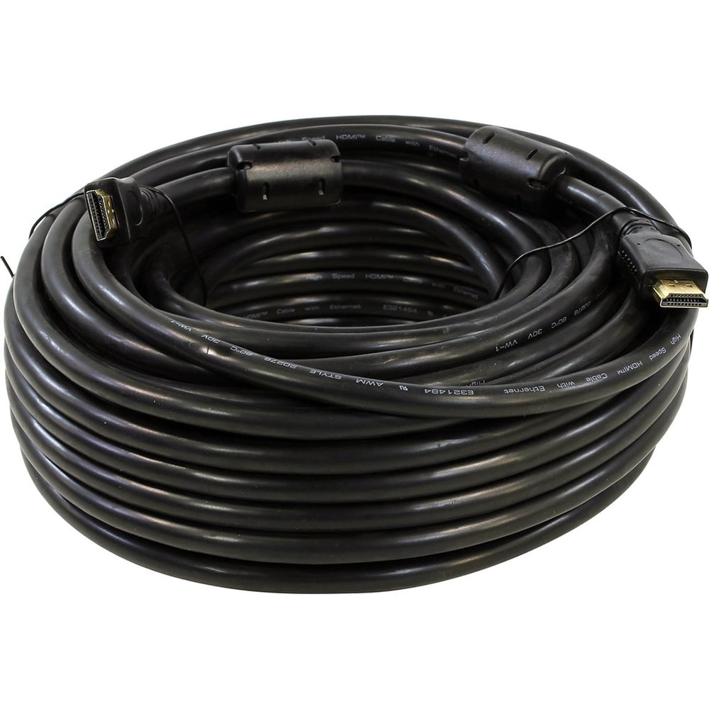 Кабель 5bites HDMI M- HDMI M V1.4B, ферритовые кольца,ETHERNET, 3D, 20м ...