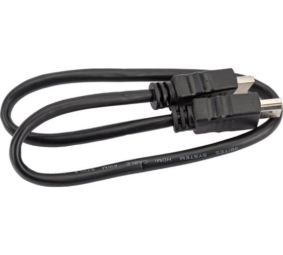 Кабель 5bites HDMI M- HDMI M V1.4B, высокоскоростной, ETHERNET, 3D, 0.5м APC-005-005