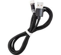 Кабель зарядки SMARTBUY с магнитным отсоединяемым наконечником Type C, длина 1.0 м, 2 А, черный iK-3110mt-2