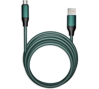 Кабель для зарядки и передачи данных SMARTBUY супертолстый BOLD MICRO USB мятный, 3А, TPE, 1 м IK-12BOLD-MINT