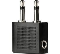 Адаптер-переходник для наушников SMARTBUY в самолет, Jack 3.5 мм F - 2x3.5 мм M, F 200 A209