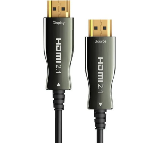 Активный оптический кабель Filum HDMI v.2.1, 8K/60HZ, ARC, 48 Гб/с, 19M/19M, черный, 40 м FL-AOC-HDMI2.1-40M