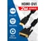 Кабель HDMI M - DVI M 24+1 5bites Dual Link ферритовые кольца, позолоченные контакты 2м APC-073-020 2