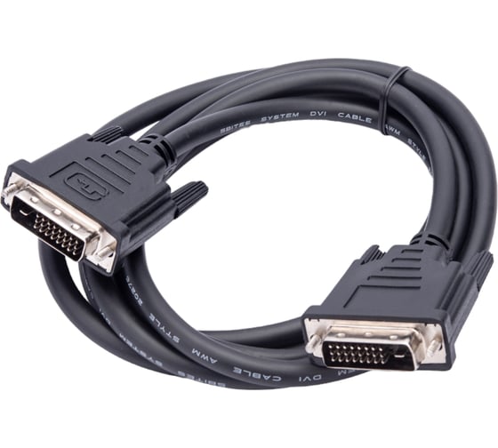 Кабель DVI M 24+1 - DVI M 24+1 5bites Dual Link, 2м APC-099-020