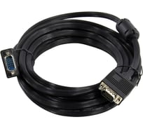 Сигнальный кабель VGA M- VGA M 5bites ферритовые кольца, 5м APC-133-050