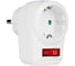 Разветвитель Jаzzway 16А AD-1GS, с заземлением и выключателем IP20 2853387 3
