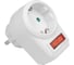 Разветвитель Jаzzway 16А AD-1GS, с заземлением и выключателем IP20 2853387 4