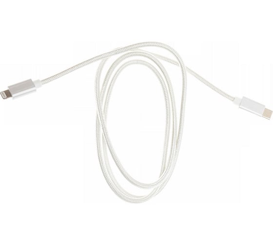Кабель CACTUS CS-LG.USB.C-1 USB Type-C (m)-Lightning (m) 1м белый блистер 1723685
