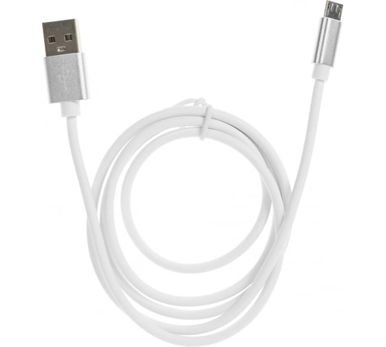 Кабель CACTUS CS-USB.A.USB.MICRO-1 USB (m)-micro USB (m) 1м белый блистер 1723698