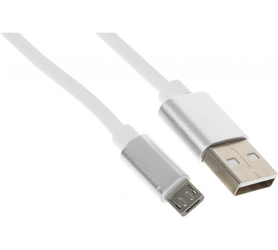 Кабель CACTUS CS-USB.A.USB.MICRO-1 USB (m)-micro USB (m) 1м белый блистер 1723698
