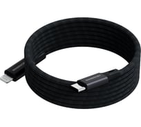 Магнитный кабель MAGSSORY Link L Magnetic 1.2m USB-C to Lightning, черный CBL003b