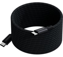 Магнитный кабель MAGSSORY Link C 240W Magnetic 2.4m USB-C Cable, черный CBL021b