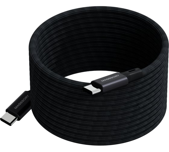 Магнитный кабель MAGSSORY Link C 240W Magnetic 2.4m USB-C Cable, черный CBL021b 1