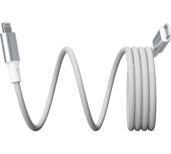 Магнитный кабель MAGSSORY Link L Magnetic 1.2m USB-C to Lightning, белый CBL003w