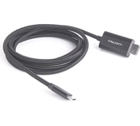 Шнур Atom Evolution USB Type-C 3.1 - HDMI, 1,8 м, штекер/штекер, 4К, 30Гц, черный, 31003