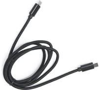Шнур Atom Evolution USB Type-C 3.1 - USB Type-C 3.1, 1 м, штекер/штекер, черный, 31027