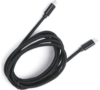 Шнур Atom Evolution USB Type-C 3.1 - USB Type-C 3.1, 1,8 м, штекер/штекер, черный, 31030