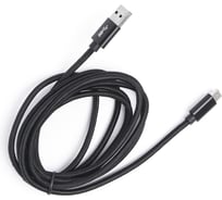 Шнур Atom Evolution USB Type-C 3.1 - USB А 3.0, 1,8 м, штекер/штекер, черный, 31024