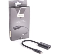 Переходник Atom Evolution USB Type-C 3.1 - HDMI, 0,15 м, штекер/гнездо, 4К, 30Гц, черный, 31012