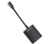 Переходник Atom Evolution USB Type-C 3.1 - Micro SD/TF, 0,15 м, штекер/гнездо, черный, 31051