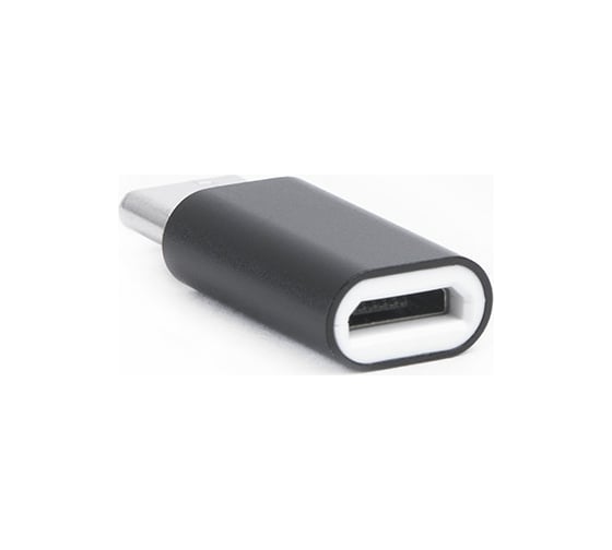 Переходник Atom Evolution USB Type-C 3.1 - USB B micro, штекер/гнездо, черный, 31048