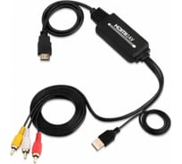 Кабель-конвертер PALMEXX ADP032 HDMI(m)-RCA(m), PAL/NTSC PX/ADP-HDMI2AV