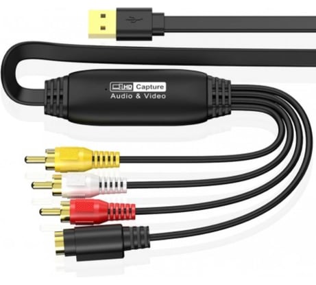 Устройство видеозахвата PALMEXX VCAP-003 RCA+SVideo to USB2.0 PX/VCAP-003