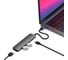 USB-адаптер SATECHI Slim Aluminum Type-C Multi-Port Adapter with Type-C Charging Port. Интерфейс USB-C. Порты USB Type-C, 2хUSB 3.0, 4K HDMI, серый космос. ST-CMAM 5
