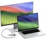 USB-концентратор SATECHI Aluminum Multi-Port Adapter V2. Интерфейс USB-C. 3 порта USB 3.0, 1 порт 4K HDMI, 1 порт Ethernet RJ-45, SD/micro-SD кардридер, серебряный ST-TCMA2S 9