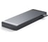 USB-хаб SATECHI Type-C USB 3.0 Passthrough Hub для Macbook 12. Порты: 1x USB-C, 2 x USB 3.0, SD, microSD, серый космос ST-TCUPM 2